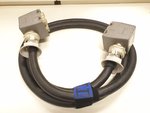 Harting HAN144P 144 pole / 48CH multicore cable 5M F/F