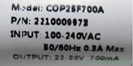 Showtec UV LED Bar PSU 22-36V 700mA COP25F700A (SPTOP667)