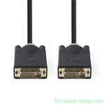 Nedis DVI-cable, 2M, DVI-D 24+1-Pins Male - Male 2560x1600 1080P WQXGA