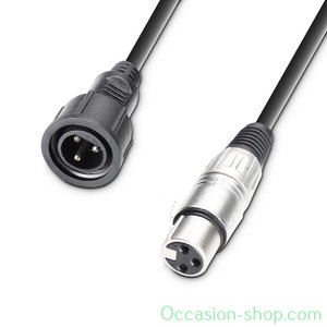 Cameo Adapter Cable for IP65 Outdoor Projector IP65 Plug to XLR female 3 Pin
