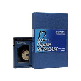 Maxell B-D12 Digital Betacam Component Digital Videocassette (Metal Tape)
