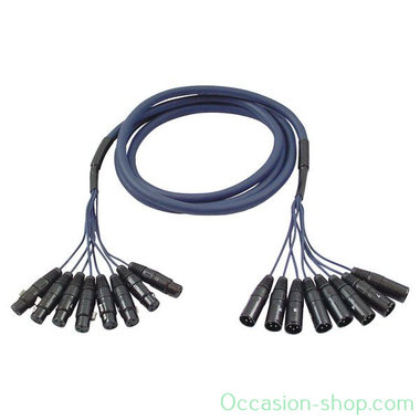 DAP FL60 - 8x XLR/M 3P.  8x XLR/F 3P. multiloom audio cable